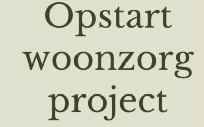 Opstart woonzorg project 