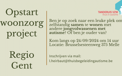 Opstart woonzorgproject