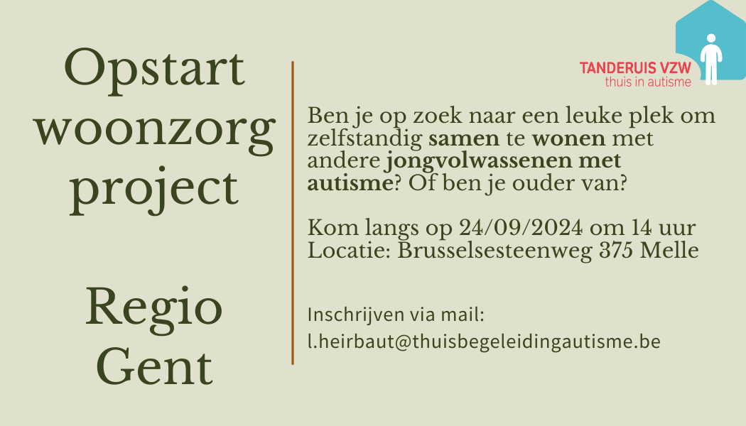 Opstart woonzorgproject